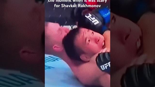 The moment when it was almost the end for shavkat rakhmonov #shavkat #iangarry #machado #ufc The moment when it was almost the end for shavkat rakhmonov #shavkat #iangarry #machado #ufc