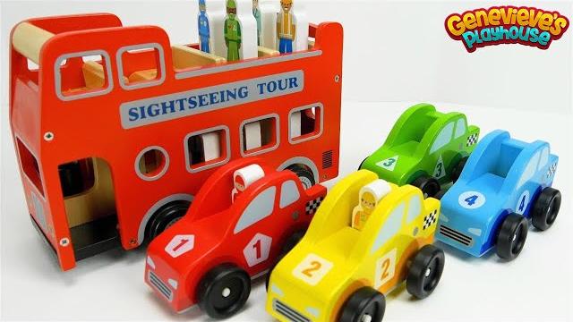 Learn colors and community vehicles names with fun wooden toy cars! Learn colors and community vehicles names with fun wooden toy cars!