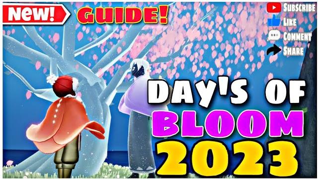 Days of bloom 2023 guide!| sky children of the light #daysofbloom #skychildrenofthelight #sky Days of bloom 2023 guide!| sky children of the light #daysofbloom #skychildrenofthelight #sky