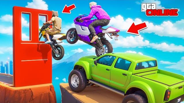 Парный скилл-тест с ботами в gta 5! мы команда или нет? | кооперативный паркур в гта 5 онлайн Парный скилл-тест с ботами в gta 5! мы команда или нет? | кооперативный паркур в гта 5 онлайн
