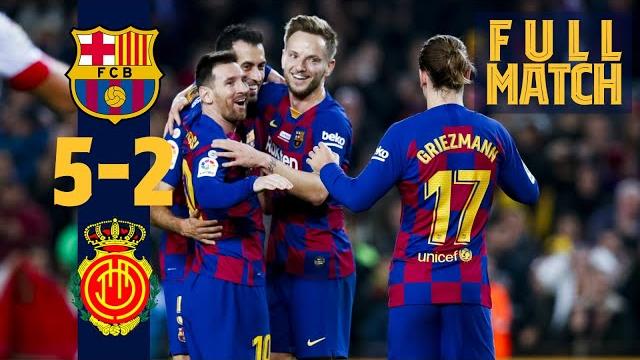 Full match: barça 5-2 mallorca (2019/2020) Full match: barça 5-2 mallorca (2019/2020)