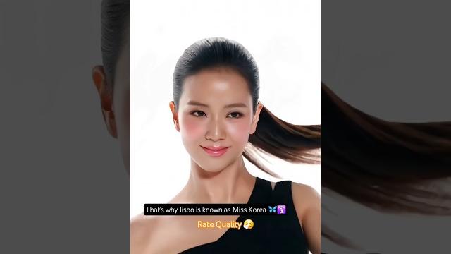 Jisoo is known as miss - korea for this reason #jisoo @sooyaaa__ @official_blissoo #kpop Jisoo is known as miss - korea for this reason #jisoo @sooyaaa__ @official_blissoo #kpop