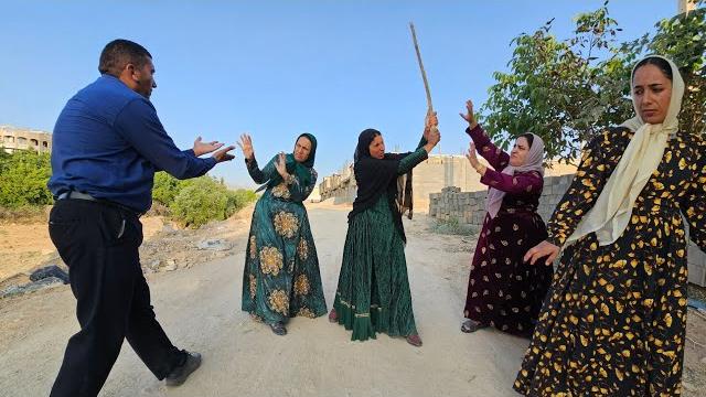 Threat in traditional garb; marriage or scandal Threat in traditional garb; marriage or scandal