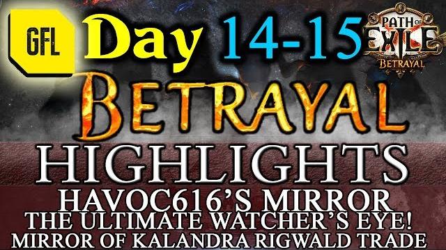 Path of exile 3.5: betrayal day # 14-15 highlights havoc616 mirror, ultimate eye and more... Path of exile 3.5: betrayal day # 14-15 highlights havoc616 mirror, ultimate eye and more...