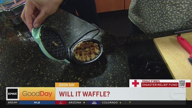 Will it waffle? we find out... Will it waffle? we find out...