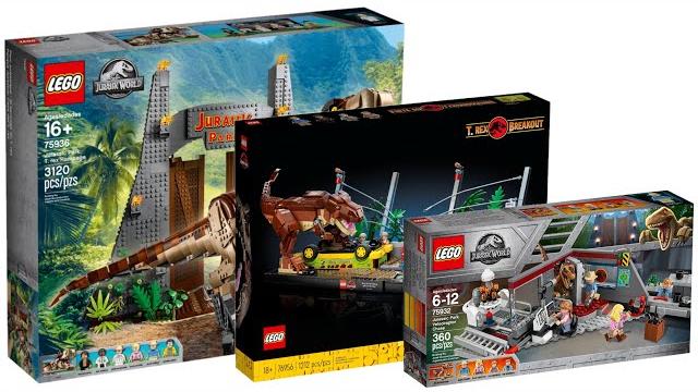 All lego jurassic park sets 2018 - 2022 compilation/collection speed build All lego jurassic park sets 2018 - 2022 compilation/collection speed build