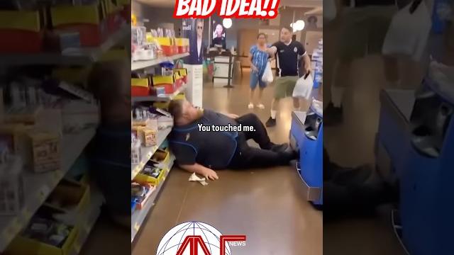 Cocky giant gets humbled instantly! Cocky giant gets humbled instantly!