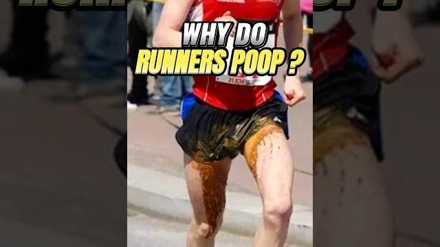 Why do marathon runners poop their pants? #shorts Why do marathon runners poop their pants? #shorts