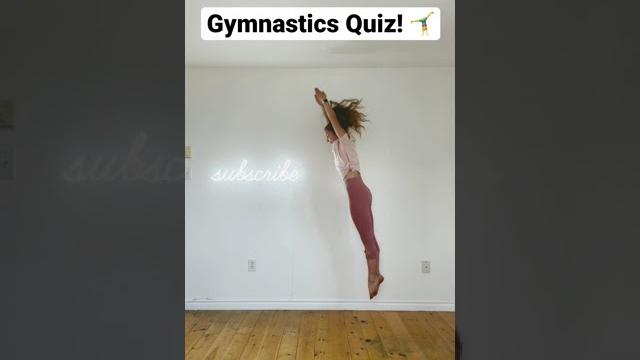 Gymnastics quiz! ️ how many can you do? #shorts Gymnastics quiz! ️ how many can you do? #shorts