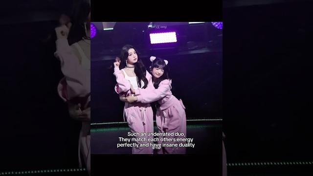Underrated duo #ive #wonyoung Underrated duo #ive #wonyoung