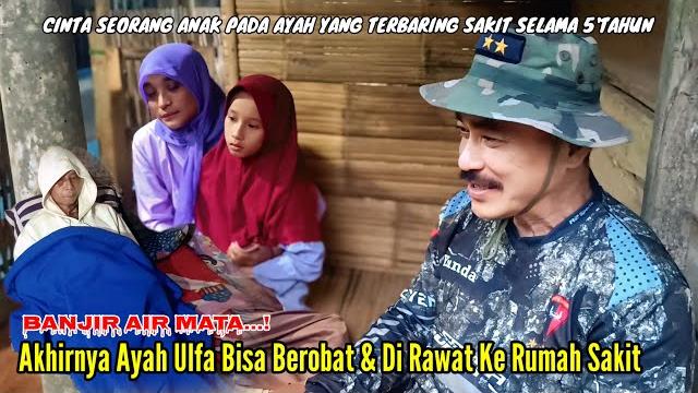 Banjir air matacinta seorang anak pada ayah yang terbaring di rumah selama lima tahun karena sakit Banjir air matacinta seorang anak pada ayah yang terbaring di rumah selama lima tahun karena sakit