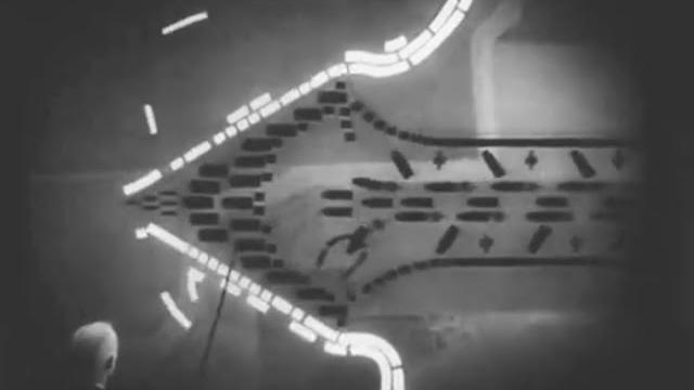 1940年盟军用动画演示德国闪电战,犹如一把利刃,直插敌人心脏 1940年盟军用动画演示德国闪电战,犹如一把利刃,直插敌人心脏