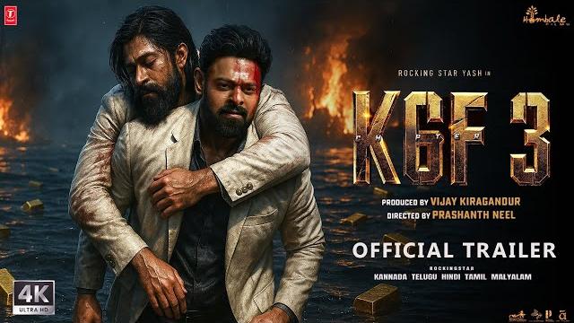 K.g.f: chapter 3 - trailer | rocking star yash | prabhas | ravi basrur | prashanth neel | rocky K.g.f: chapter 3 - trailer | rocking star yash | prabhas | ravi basrur | prashanth neel | rocky