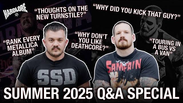 Hardlore's summer 2025 q&a special (turnstile, tied down fest, ranking the metallica discog & more!) Hardlore's summer 2025 q&a special (turnstile, tied down fest, ranking the metallica discog & more!)