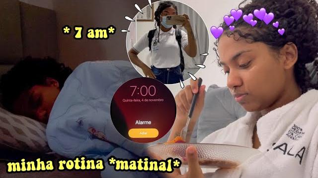 Minha rotina da manhã pra escola 2021 *realzona* Minha rotina da manhã pra escola 2021 *realzona*