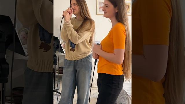 Karolina protsenko sings with her cousin #singer #girl #singing #girls #beautiful #karaoke Karolina protsenko sings with her cousin #singer #girl #singing #girls #beautiful #karaoke