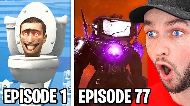 Every skibidi toilet episode! Every skibidi toilet episode!