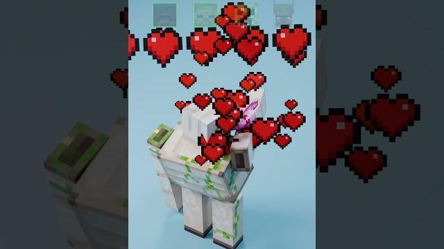 Minecraft iron golem vs mobs satisfying 3d fluid and cloth simulation | survival edition! Minecraft iron golem vs mobs satisfying 3d fluid and cloth simulation | survival edition!