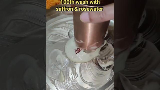 Viral 5000 years old ghee moisturizer recipe | shata dhauta ghrita | #shortsvideo #shaanscorner Viral 5000 years old ghee moisturizer recipe | shata dhauta ghrita | #shortsvideo #shaanscorner