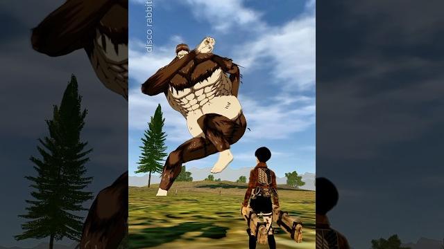 Beast titan vs levi ackerman #blueshirtguy #aot #attackontitan #anime #fyp #meme #dancetrend #vrchat Beast titan vs levi ackerman #blueshirtguy #aot #attackontitan #anime #fyp #meme #dancetrend #vrchat