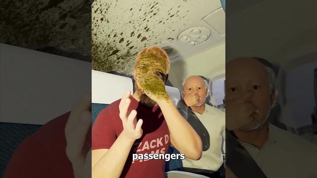Biohazard on a plane Biohazard on a plane