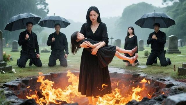 Heartless dad left real daughter in fire, saved mistress’s kid – wife plots revenge at funeral! Heartless dad left real daughter in fire, saved mistress’s kid – wife plots revenge at funeral!