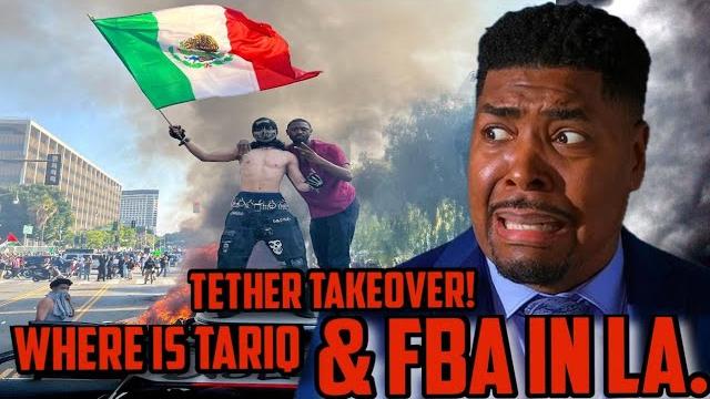 Tariq nasheed & his fba on twitter talking tough meanwhile immigrants clash with ice in los angeles Tariq nasheed & his fba on twitter talking tough meanwhile immigrants clash with ice in los angeles