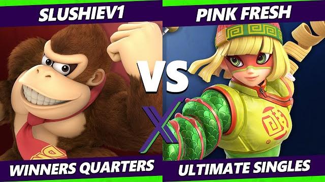 S@x 424 winners quarters - slushiev1 (donkey kong) vs. pink fresh (min min) ssbu smash ultimate S@x 424 winners quarters - slushiev1 (donkey kong) vs. pink fresh (min min) ssbu smash ultimate