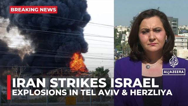 Iran strikes tel aviv and herzliya in broad daylight after a senior iranian general was killed Iran strikes tel aviv and herzliya in broad daylight after a senior iranian general was killed