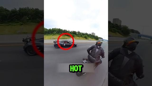 Mclaren with hot girl vs biker (alllblack636) Mclaren with hot girl vs biker (alllblack636)