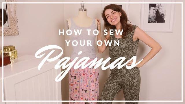 Easy diy pajamas | tank top and pajama pants Easy diy pajamas | tank top and pajama pants