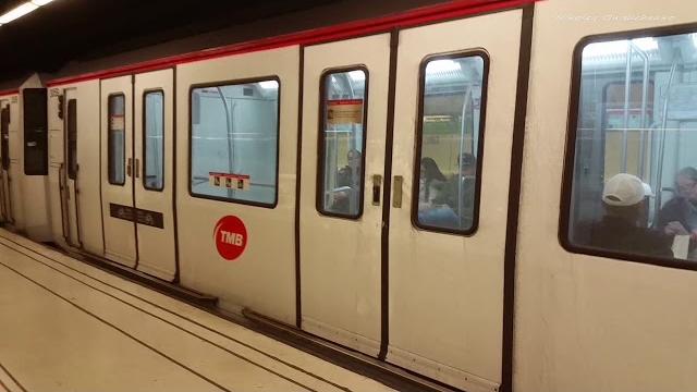 Метро в барселоне. испания Метро в барселоне. испания