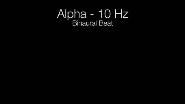 'serotonin release' alpha binaural beat - 10hz (1h pure) 'serotonin release' alpha binaural beat - 10hz (1h pure)