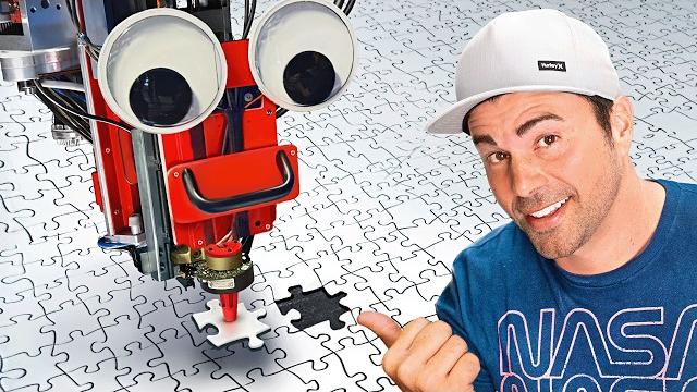 My puzzle robot is 200x faster than a human My puzzle robot is 200x faster than a human