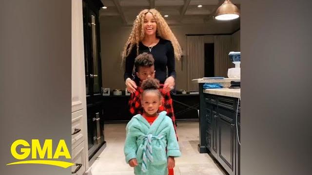 Ciara performs viral tiktok challenge with her entire family Ciara performs viral tiktok challenge with her entire family