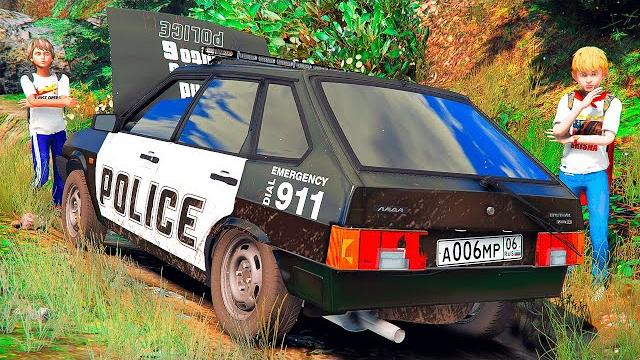 Жизнь перекупа в gta 5 - гриша и витя нашли полицейскую девятку в лесу ! брошенный ваз 2109 гарвин Жизнь перекупа в gta 5 - гриша и витя нашли полицейскую девятку в лесу ! брошенный ваз 2109 гарвин
