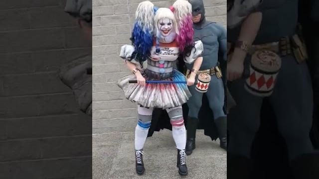 Meet penny quinn - pennywise and harley quinn dancing clown cosplay Meet penny quinn - pennywise and harley quinn dancing clown cosplay