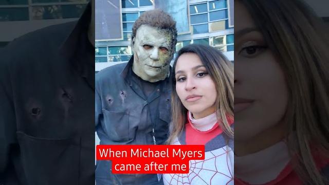 Michael meets silk @krikor_cosplays #cosplay #wondercon2023 #halloween #silk #spiderwomen Michael meets silk @krikor_cosplays #cosplay #wondercon2023 #halloween #silk #spiderwomen