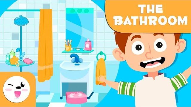 Learning the bathroom - vocabulary for kids Learning the bathroom - vocabulary for kids