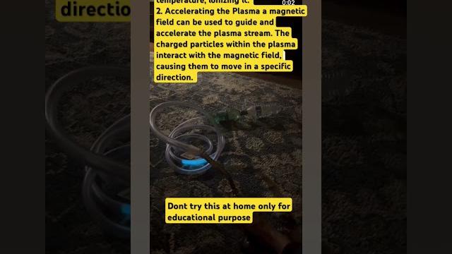 Plasma torch use ionize gas directed through magnetic field #plasmatorch #facts #plasmatechnology Plasma torch use ionize gas directed through magnetic field #plasmatorch #facts #plasmatechnology