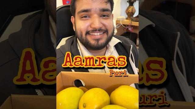 Aamras puri #shorts #cooking Aamras puri #shorts #cooking