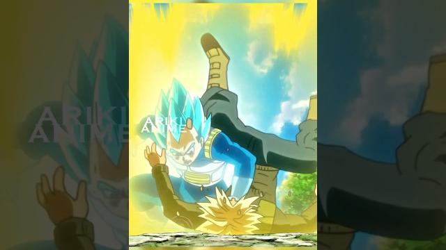 Vegeta falls for trunks' trick... Vegeta falls for trunks' trick...