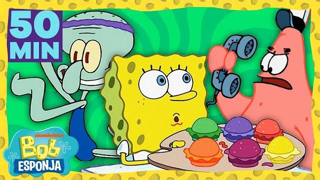 ¡ 50 min de lo mejor de la segunda temporada de bob esponja ¡parte 1! | bob esponja en español ¡ 50 min de lo mejor de la segunda temporada de bob esponja ¡parte 1! | bob esponja en español