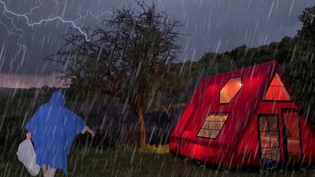 Camping in thunderstorms Camping in thunderstorms