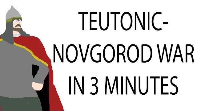 Teutonic - novgorod war | 3 minute history Teutonic - novgorod war | 3 minute history
