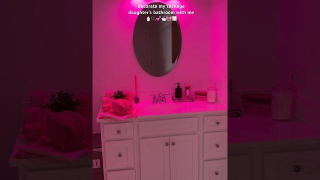 Decorate my teenage daughter’s bathroom with me 🫧 #asmr #asmrsounds #shorts #teenager Decorate my teenage daughter’s bathroom with me 🫧 #asmr #asmrsounds #shorts #teenager
