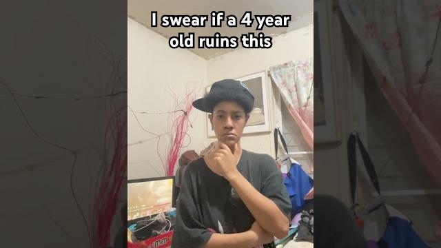 A little ass kid better not ruin it A little ass kid better not ruin it