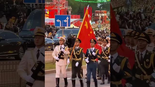 解放军三军仪仗队白俄罗斯阅兵万人空巷#pla#minsk#belarus#army 解放军三军仪仗队白俄罗斯阅兵万人空巷#pla#minsk#belarus#army