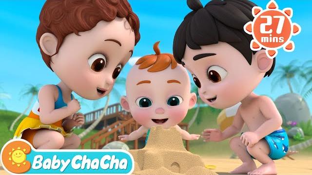We're at the beach | beach song | song compilation + baby chacha nursery rhymes & kids songs We're at the beach | beach song | song compilation + baby chacha nursery rhymes & kids songs