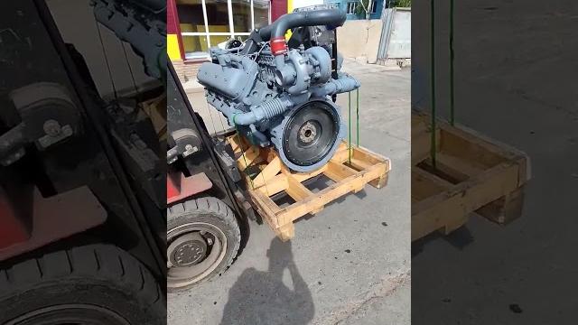 Привезли новый двигатель ямз 7511 из ярославля Привезли новый двигатель ямз 7511 из ярославля